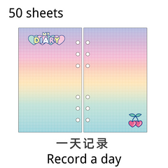 6-Loch-A6-Bentoy-Papiernachfüllung