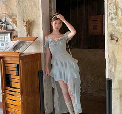 Vestido coqueto Heavenly Willow Fairycore