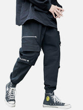 Patchwork Pockets Cargo Pants