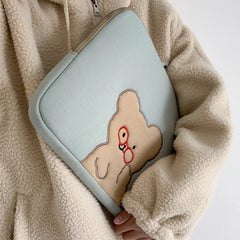 Brillenbär iPad Laptoptasche