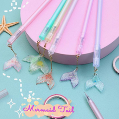 Gelstift mit Meerjungfrauenschwanz-Anhänger