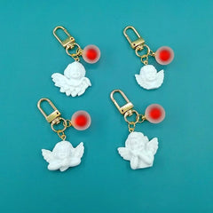 Llavero de ángel barroco