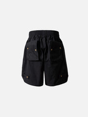 Button Pockets Cargo Shorts