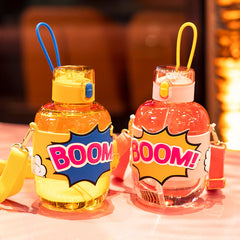 Botella de agua para niños y niñas (750 ml)