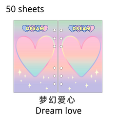 6-Loch-A6-Bentoy-Papiernachfüllung