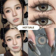 Milk Brown Jelly 14.2mm Contact Lenses(6months wear)