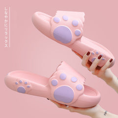 Lindas pantuflas de pareja con garras de oso