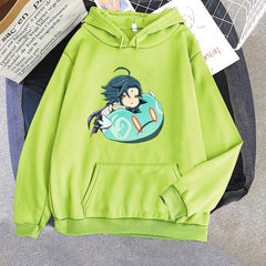 Sudadera con capucha de slime Xiao de Genshin Impact