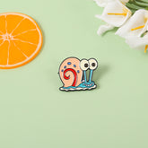 Cartoon süße Schneckenform Pins