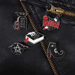 Halloween Niedliche Serien-Pins