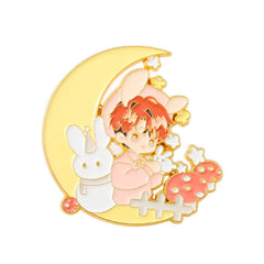 Lindos pines de personajes de dibujos animados