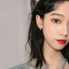 Pendientes de estrella bidireccional Kawaii