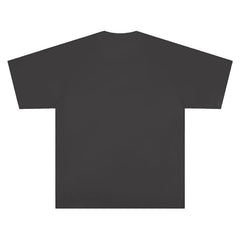 Camiseta holgada con estampado de arte abstracto