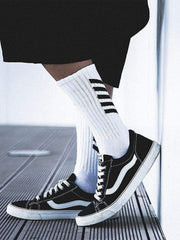 Striped Skateboard Socks 1PC