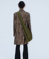 American Style Large Capacity Embroidery Messenger Bag