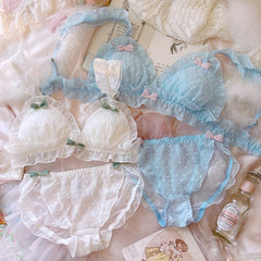 Baby-Dollcore Nymphette Kawaii Prinzessin Lolita Dessous-Set