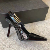 Black Baotou High Heel
