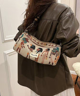 Bohemian Original Design Jacquard Canvas Satchel Bags YR026