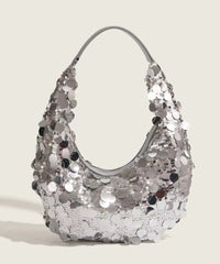 Boutique Black Sequins Party Satchel Bags