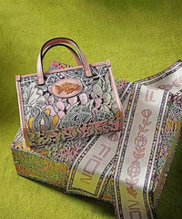 Boutique Stylish Pink Print Satchel Bags