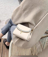 Casual Coffee Versatile Faux Leather Messenger Bag YR019