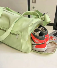 Casual Red Solid Durable Large Capacity Messenger Bag