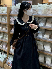 Vestido Ella Twilight Dark Cottagecore