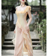 Sunny Sue Kleid + Choker-Halskette, 2-teiliges Feenkleid-Set