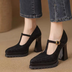 High-heeled Single Shoes