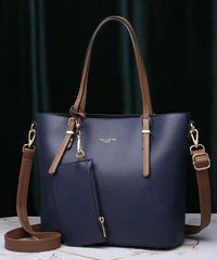 Mulberry Large Capacity Calf Leather Tote Handbag