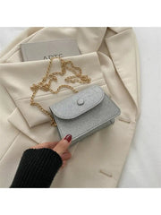 Pure Color Messenger Bags Female