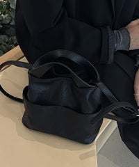 Versatile Brown Faux Leather Tote Handbag