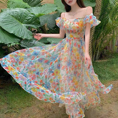 Vestido de princesa Floriana Fairycore