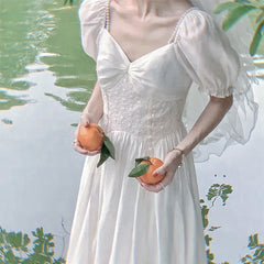 Vestido romántico de princesa Forest Bride