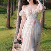 Vestido romántico de cuento de hadas de Francesca Misty-Woods