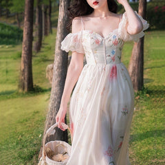 Vestido romántico de cuento de hadas de Francesca Misty-Woods
