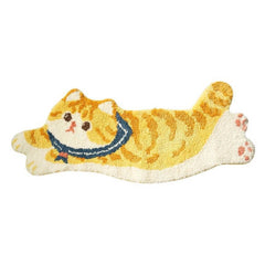 Ingwer Katze Teppich Matte Ästhetisches Zimmer Dekor Teppich