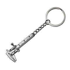 Mini Caliper Ruler Keychain