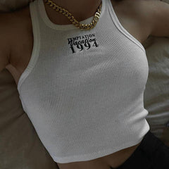 Temptation Vacation 1994 Summer Crop Top