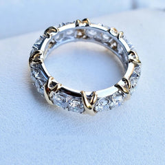 Handmade Creative Eternity Zircon Ring
