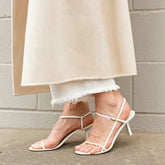 Minka Strappy Kitten Heels