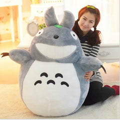 Hot 23 "60 cm Verkauf Artikel Totoro Cartoon Filme Plüsch Spielzeug Lächelndes Hohe Qualität Brinquedos Puppen Fabrik Preis Freies Verschiffen