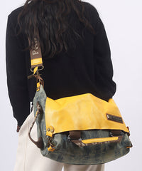 Italian Large Capacity Print Versatile Satchel Bags