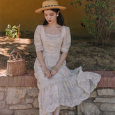 Vestido de encaje de hada Kasandra Cozylace