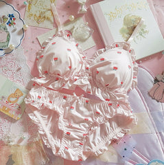 Little Flower Kawaii Nymphet Lolita Lingerie Set