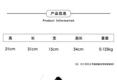 Faux Leather Padded Tote Bag