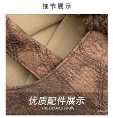 Star Trim Tote Bag Fluffy