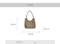 Plain Nylon Tote Bag