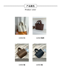 Tote Quilted Bag Plain