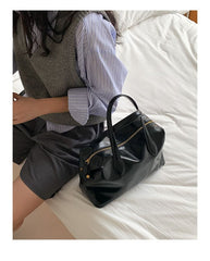 Faux Tote Leather Bag